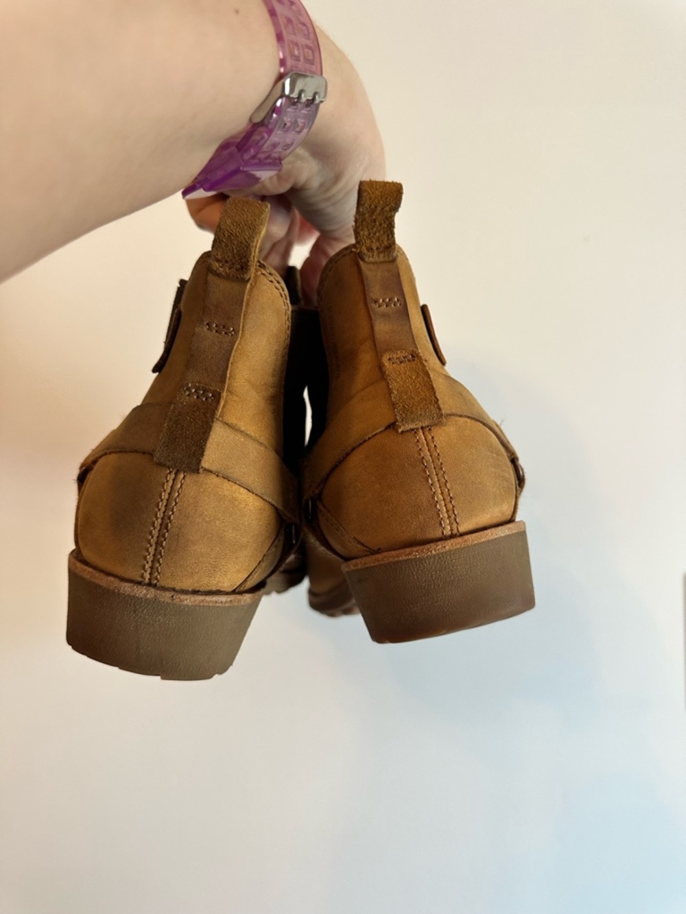 Teva Women’s Ankle Boot in Tan leather - Picture 4 of 7